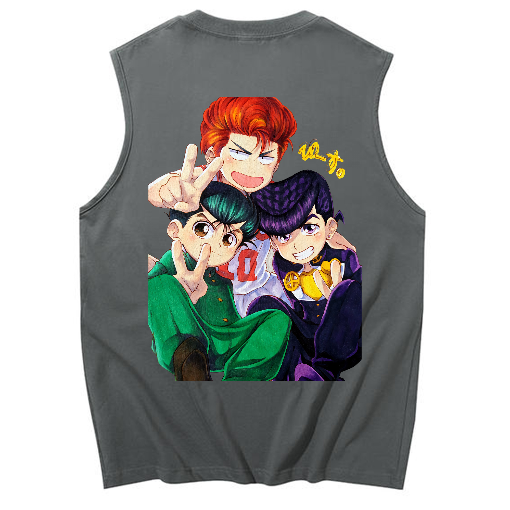 （画像用） SLAM DUNK／スラムダンク コットン100％タンクトップ（背面プリント）